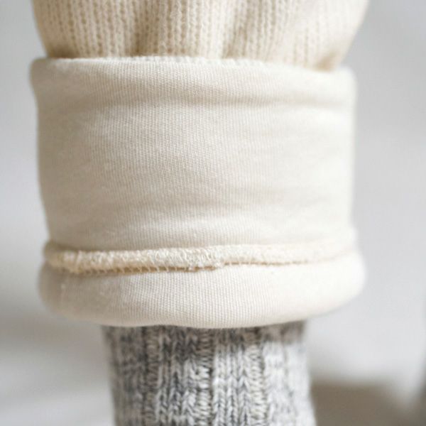 オーガニックコットン&ウールパンツ