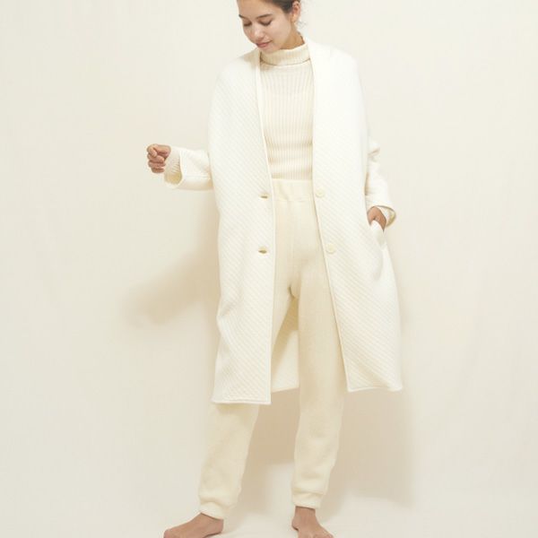 オーガニックコットン&ウールパンツ