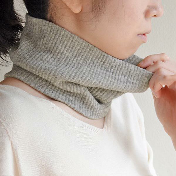 オーガニックコットン＆ヤク ネックウォーマー