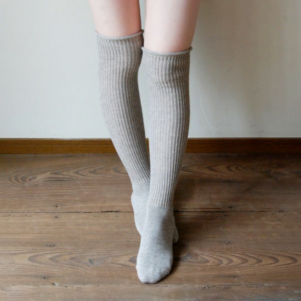 オーガニックコットン＆ヤク おとなのルーズソックス