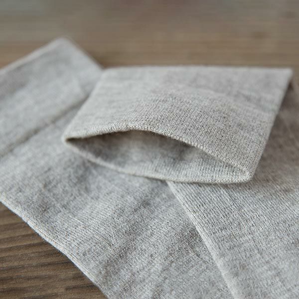 オーガニックコットン＆ヤク ゴムなしハイソックス