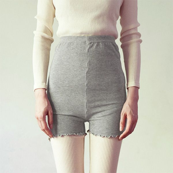 オーガニックコットン＆ヤク おやすみニットパンツ