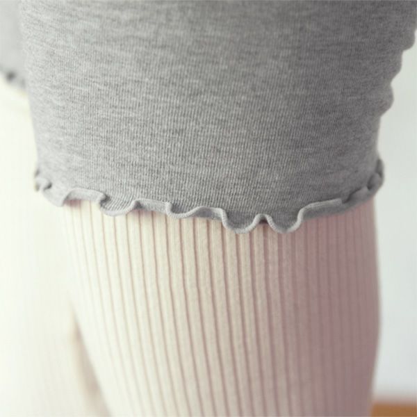 オーガニックコットン＆ヤク おやすみニットパンツ