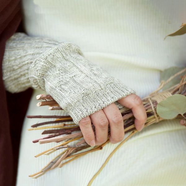 オーガニックコットン＆ヤクアームウォーマー