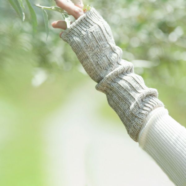 オーガニックコットン＆ヤクアームウォーマー