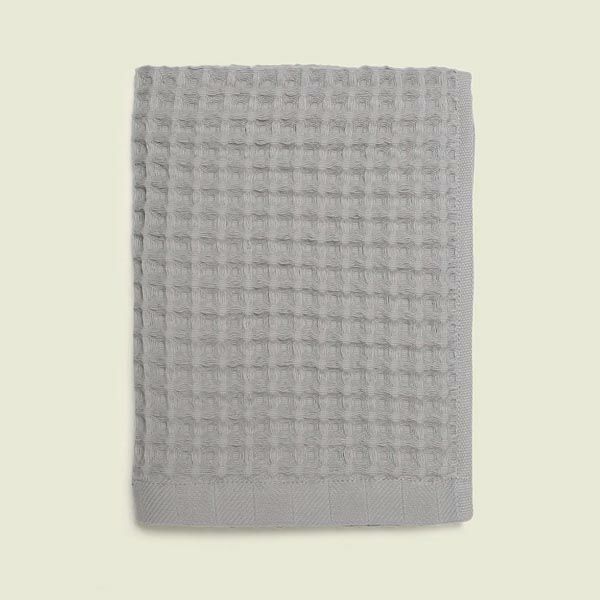 オーガニックコットン ソフトワッフルフェイスタオル