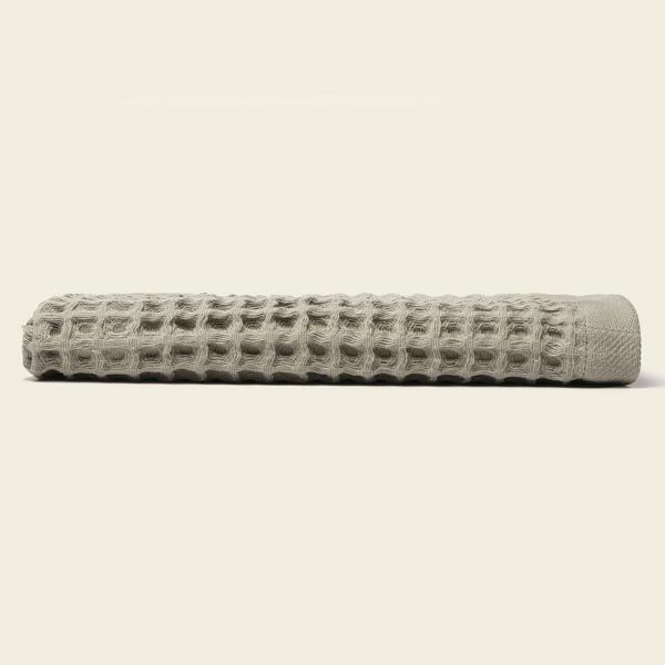 オーガニックコットン ソフトワッフルフェイスタオル