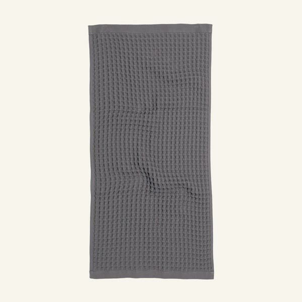 オーガニックコットン ソフトワッフルフェイスタオル