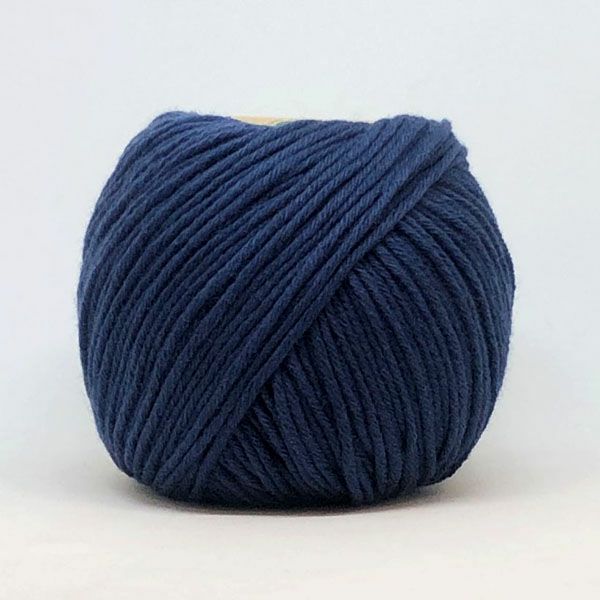 オーガニックコットン Supersoft Cotton yarn 50g Navy