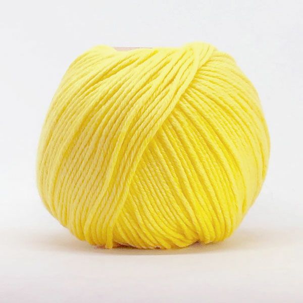 オーガニックコットン Supersoft Cotton yarn 50g Lemon