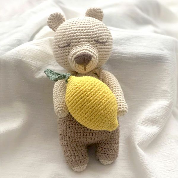 オーガニックコットン Supersoft Cotton yarn 50g Lemon