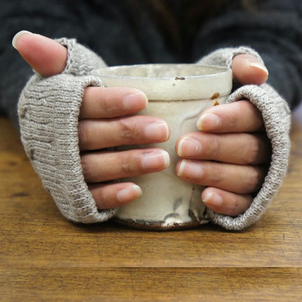 オーガニックコットン ヤク＆スーピマハンドウォーマー