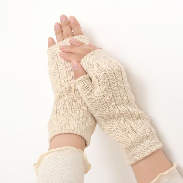 オーガニックコットン ヤク＆スーピマハンドウォーマー