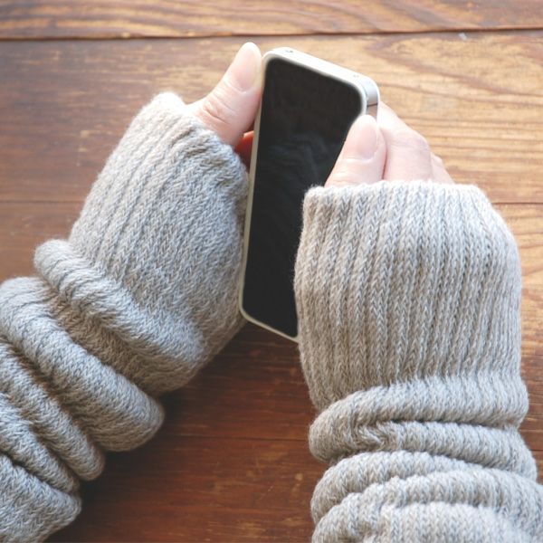 オーガニックコットン ヤク＆スーピマウォーマー