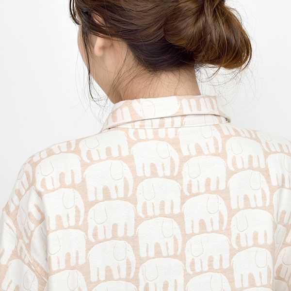 オーガニックコットン フィンレイソン エレファンティ 2重織リラクシングウェア