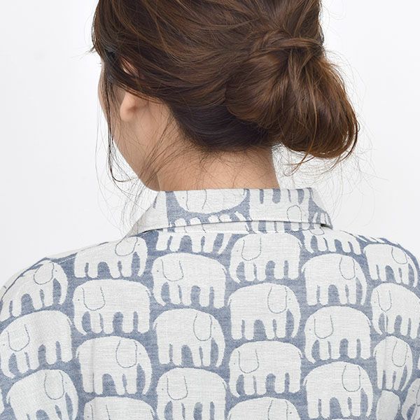 オーガニックコットン フィンレイソン エレファンティ ダブルガーゼリラクシングウェア