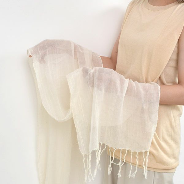 オーガニックコットン ストール