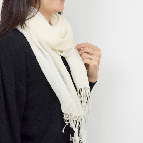 オーガニックコットン ストール