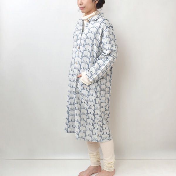 オーガニックコットン うっとりガーゼウォーマーレギンス