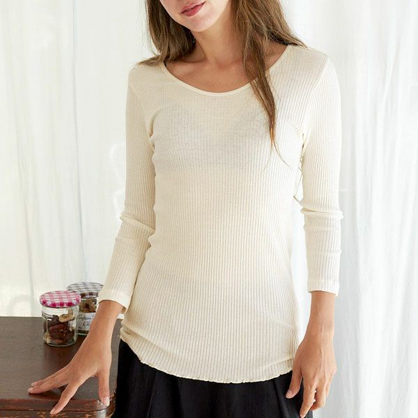 オーガニックコットン ナナリブロングＴシャツ