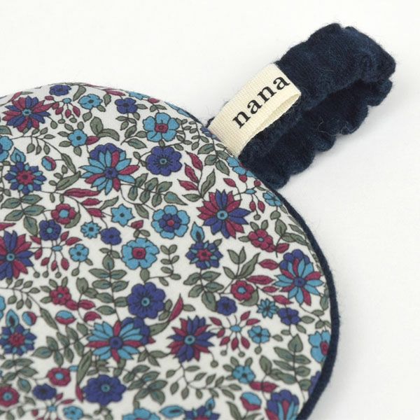 【別注】オーガニックコットン ビッグアイマスク モーブポピー