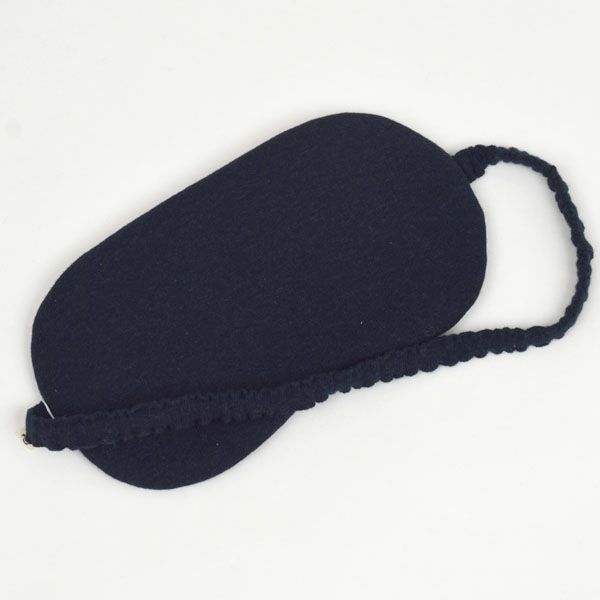 【別注】オーガニックコットン ビッグアイマスク モーブポピー