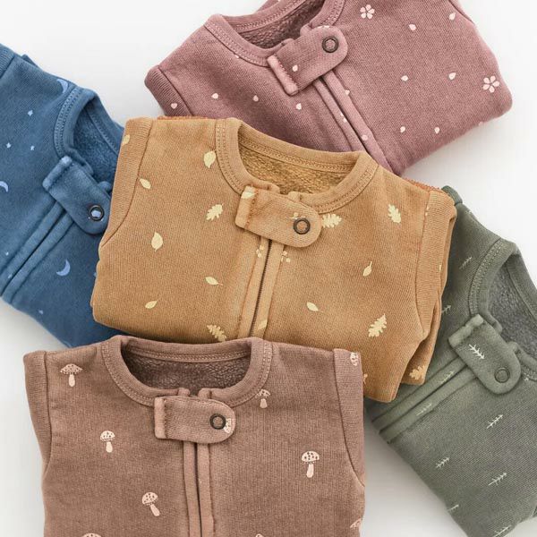 希少　新品 オーラリー オーガニックコットン カバーオール オーガニックコットン 新生児用カバーオール | オーガニック