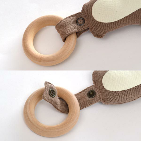 オーガニックコットン ベビーティージングリング