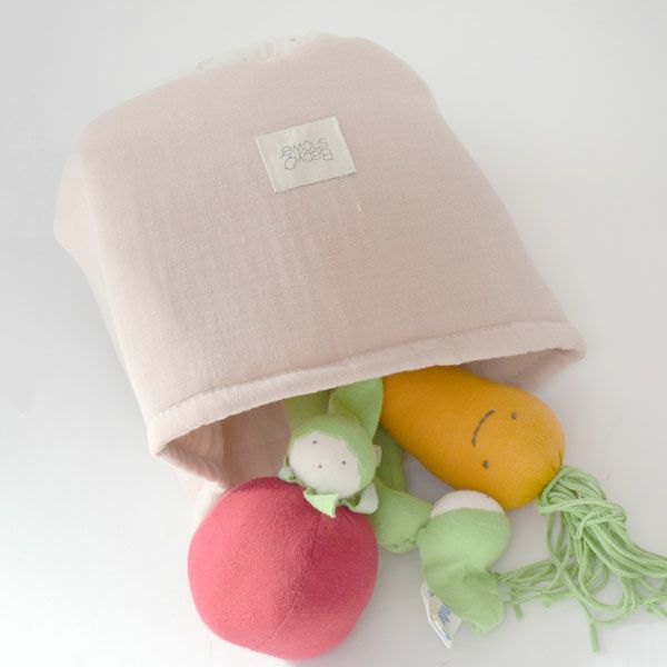 オーガニックコットン 収納バスケットS