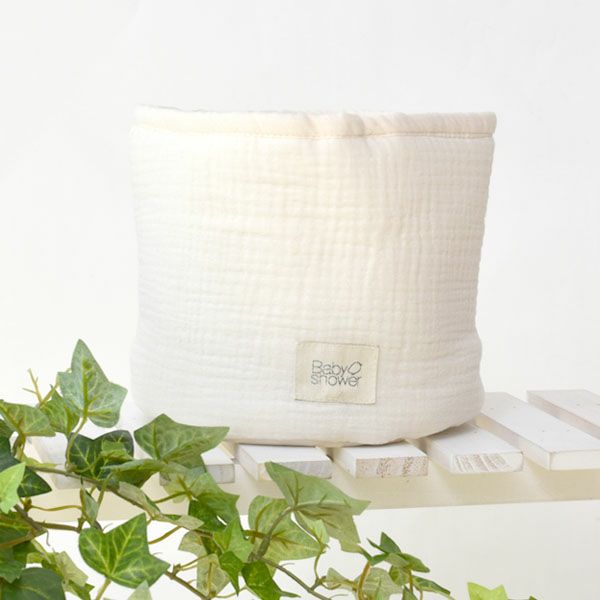 オーガニックコットン 収納バスケットS