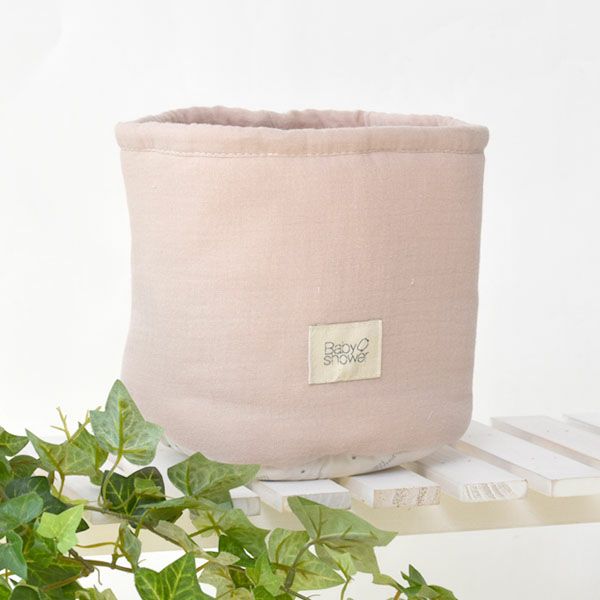 オーガニックコットン 収納バスケットS