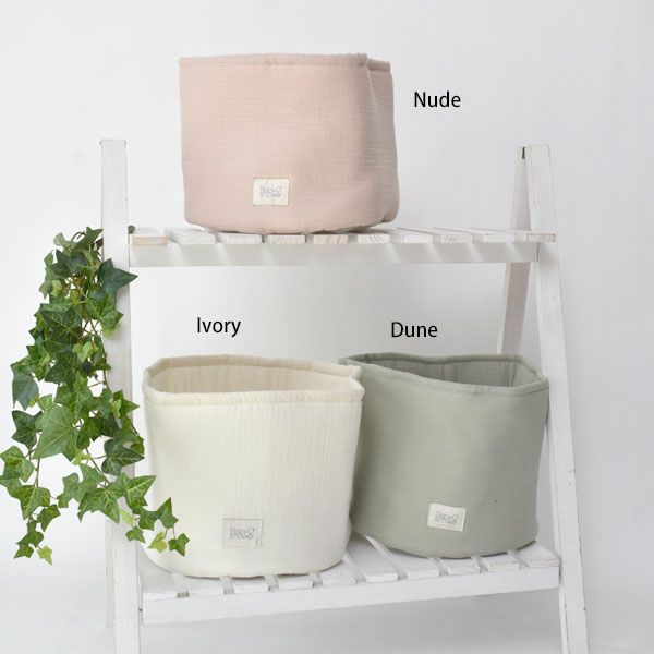 オーガニックコットン 収納バスケットM