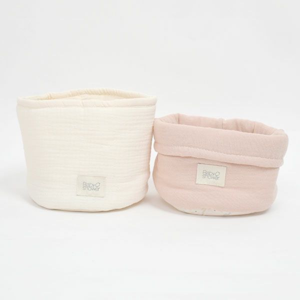 オーガニックコットン 収納バスケットM