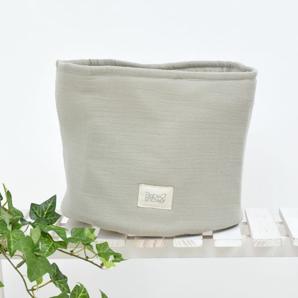 オーガニックコットン 収納バスケットM