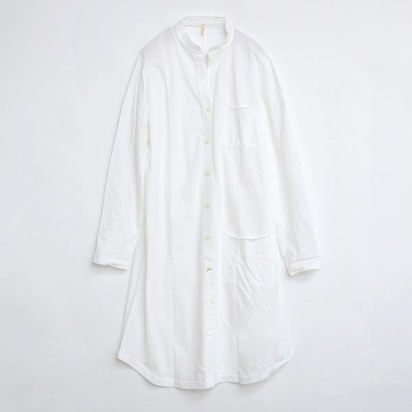 オーガニックコットン 薄地ハイゲージシャツコート