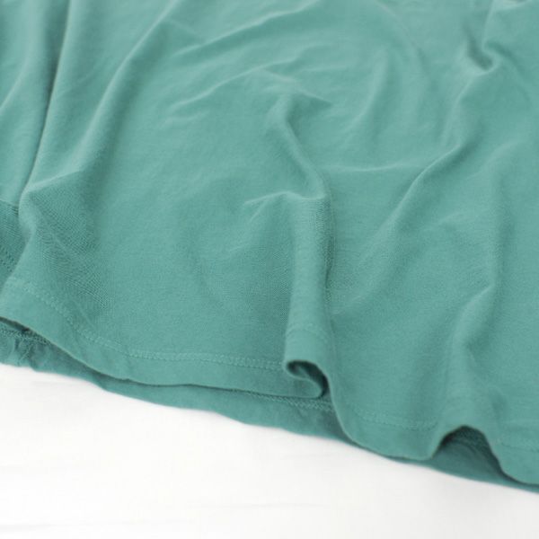 オーガニックコットン 薄地ハイゲージ7分袖ワンピース