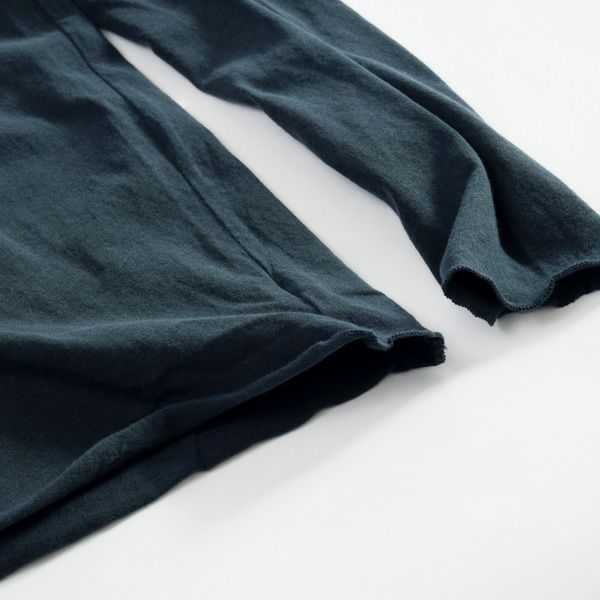 オーガニックコットン 薄手天竺タートルネック