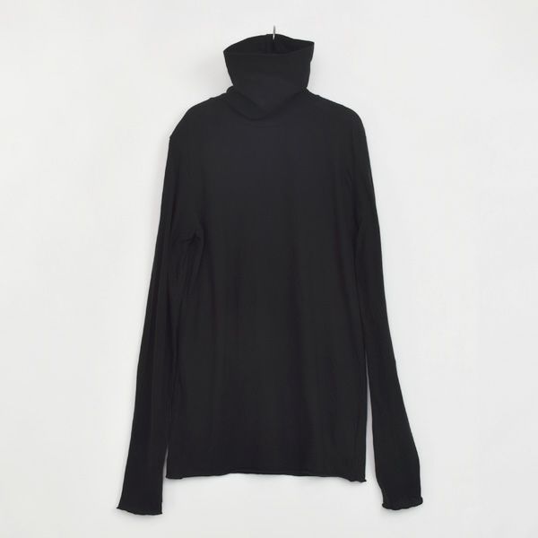 オーガニックコットン 薄手天竺タートルネック