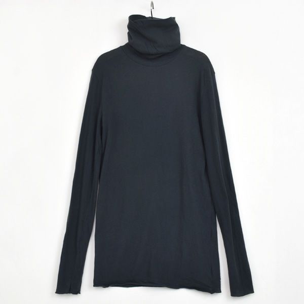 オーガニックコットン 薄手天竺タートルネック