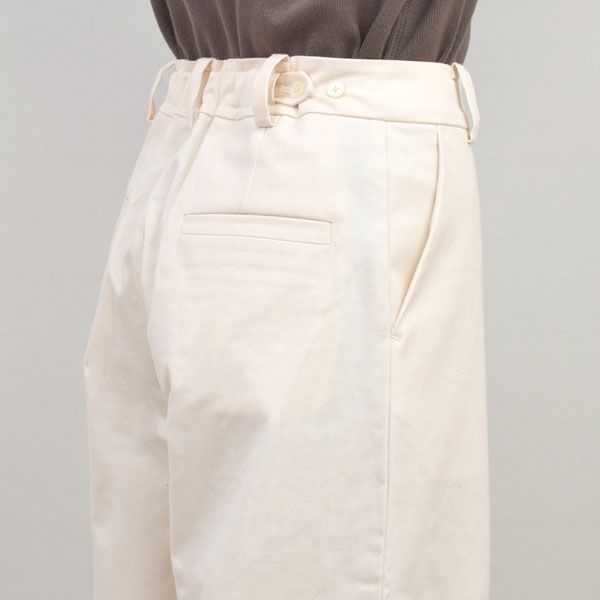 オーガニックリコットン ツイルバギーパンツ