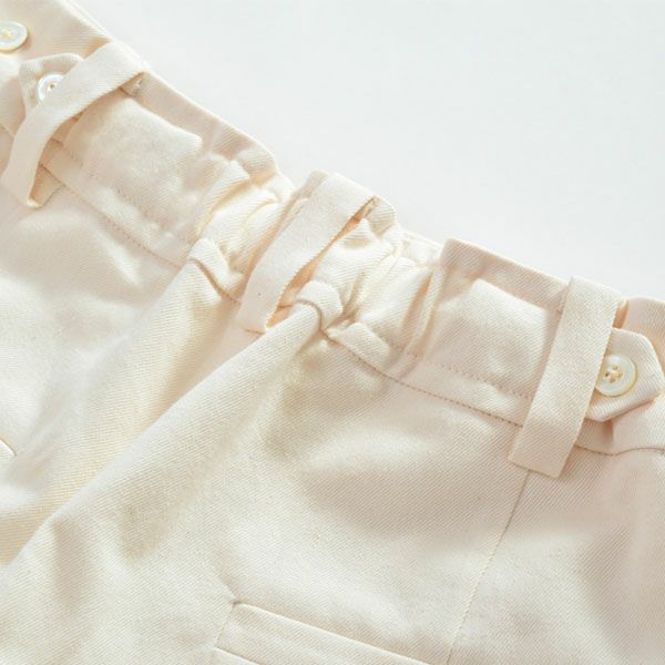オーガニックリコットン ツイルバギーパンツ