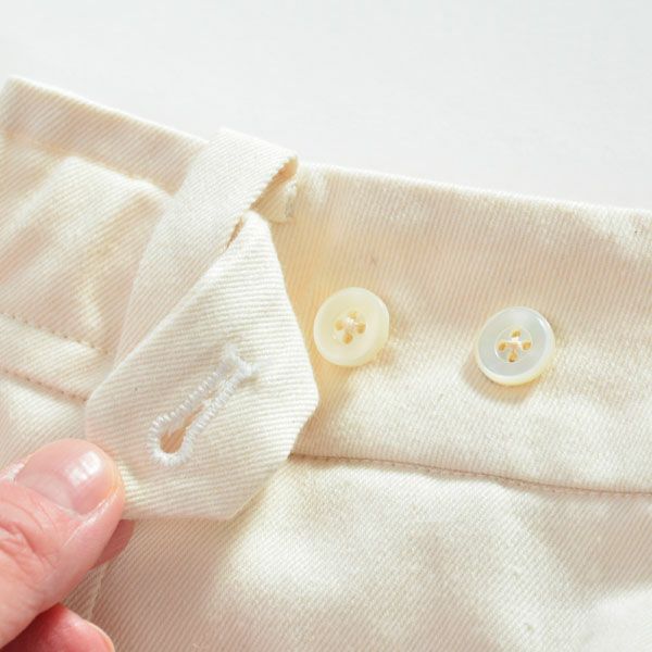 オーガニックリコットン ツイルバギーパンツ