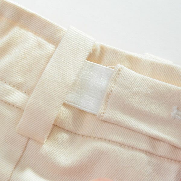 オーガニックリコットン ツイルバギーパンツ