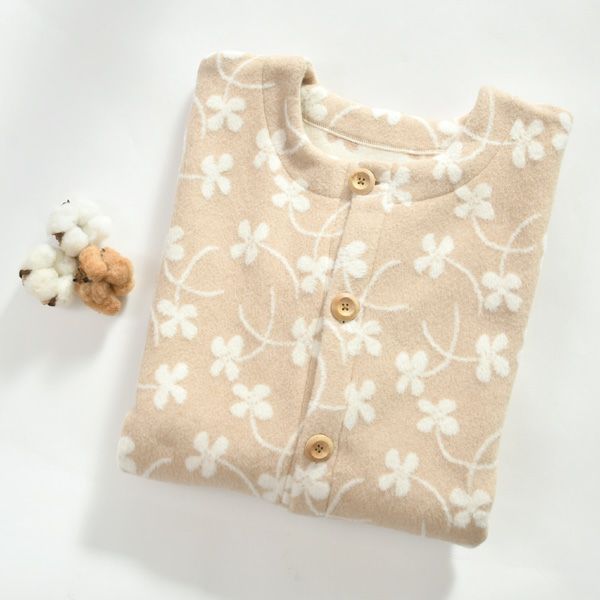 オーガニックコットン 羽織るブランケットウォーマー