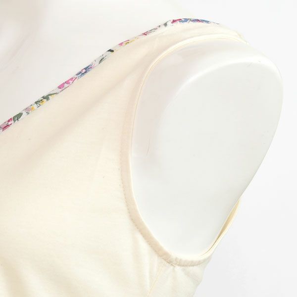 オーガニックコットン リバティプリントタンクトップ