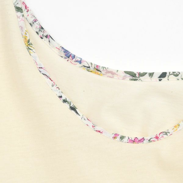 オーガニックコットン リバティプリントタンクトップ