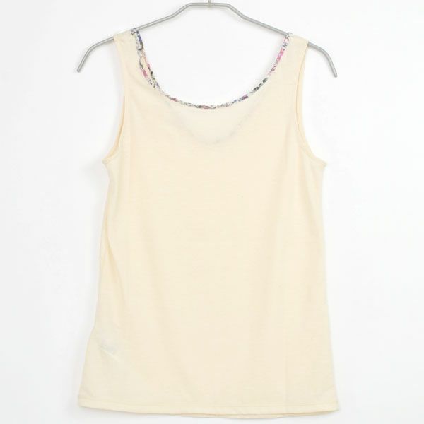 オーガニックコットン リバティプリントタンクトップ