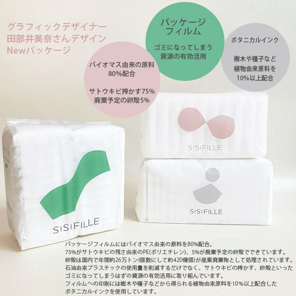 オーガニックコットン ピリオドパッド レギュラー21cm