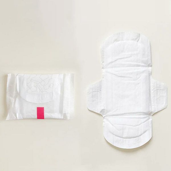 オーガニックコットン ピリオドパッド レギュラー23.5cm 羽つき