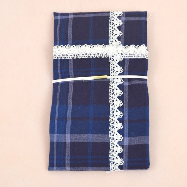 オーガニックコットンのハンカチで出来たご祝儀袋 花結び